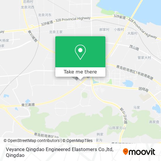 Veyance Qingdao Engineered Elastomers Co.,ltd map