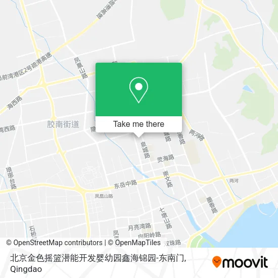 北京金色摇篮潜能开发婴幼园鑫海锦园-东南门 map
