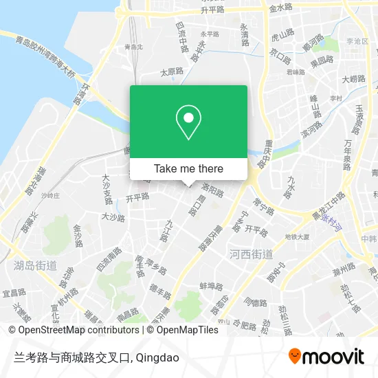 兰考路与商城路交叉口 map