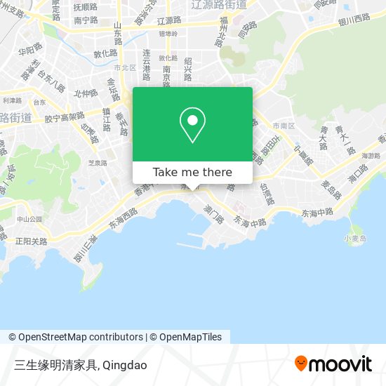 三生缘明清家具 map