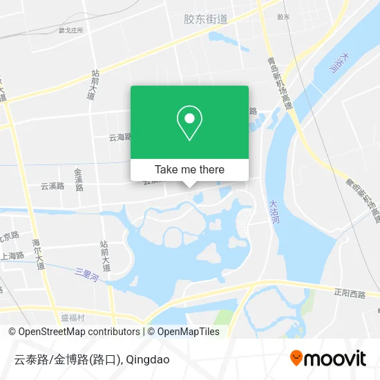云泰路/金博路(路口) map