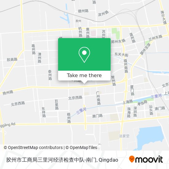 胶州市工商局三里河经济检查中队-南门 map