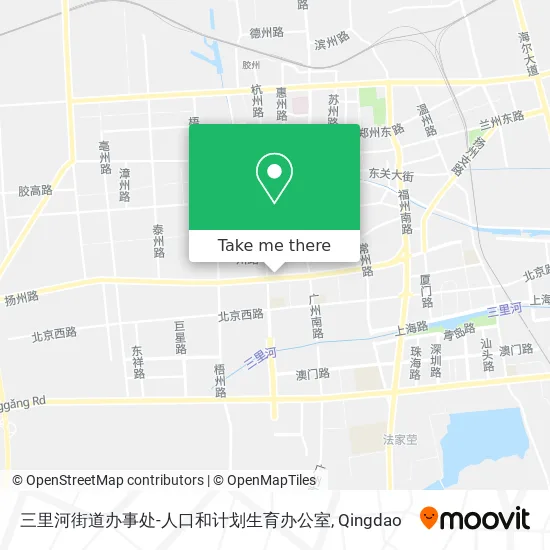 三里河街道办事处-人口和计划生育办公室 map