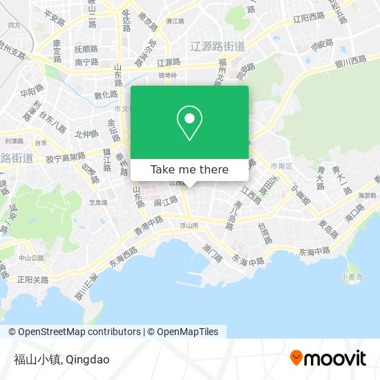 福山小镇 map