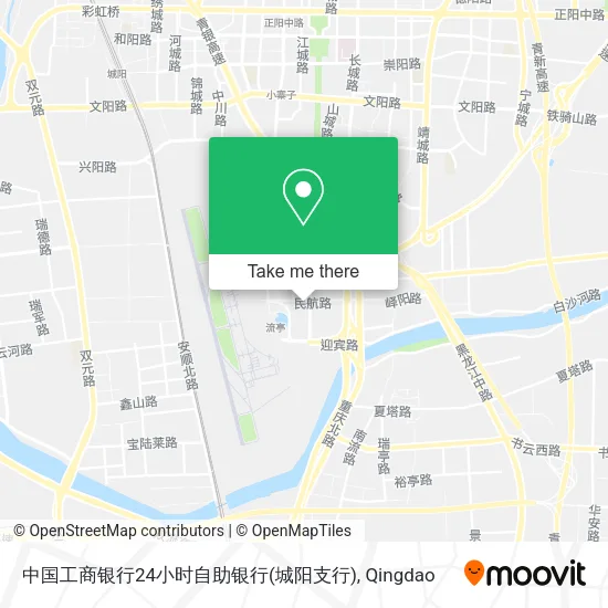 中国工商银行24小时自助银行(城阳支行) map