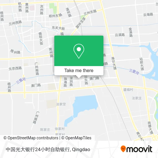 中国光大银行24小时自助银行 map