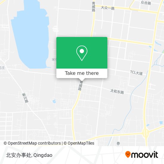 北安办事处 map
