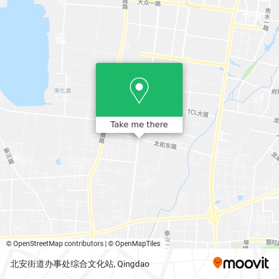 北安街道办事处综合文化站 map