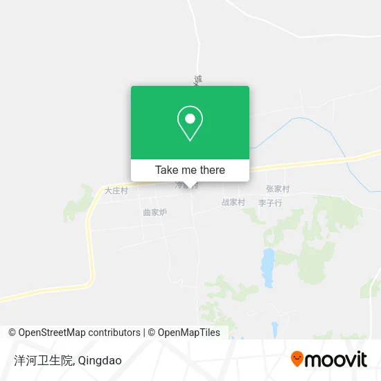 洋河卫生院 map