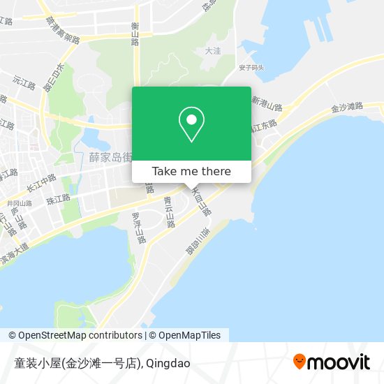 童装小屋(金沙滩一号店) map