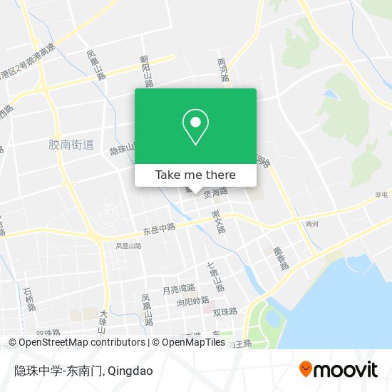 隐珠中学-东南门 map