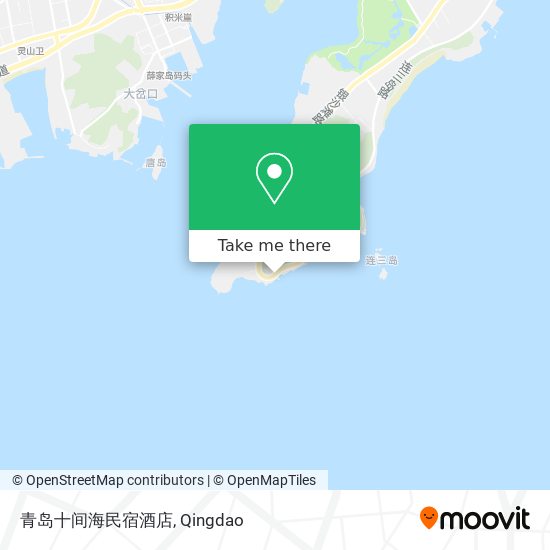 青岛十间海民宿酒店 map