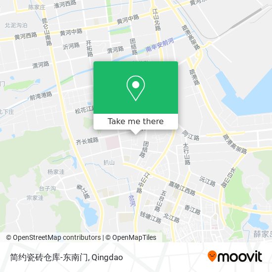 简约瓷砖仓库-东南门 map