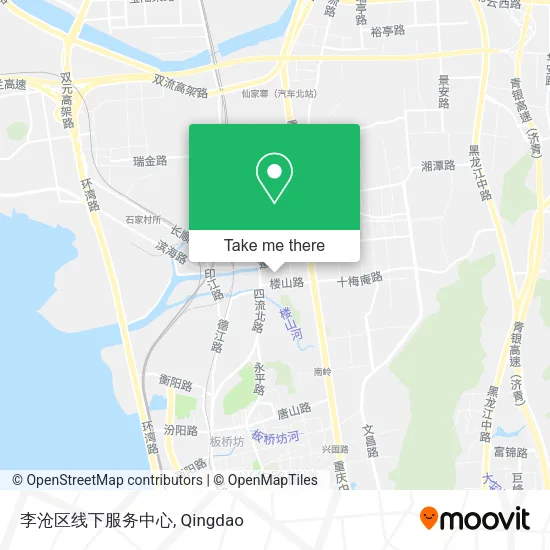 李沧区线下服务中心 map