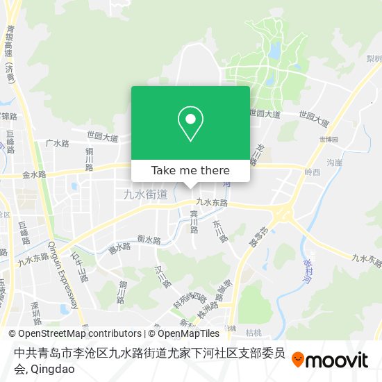 中共青岛市李沧区九水路街道尤家下河社区支部委员会 map