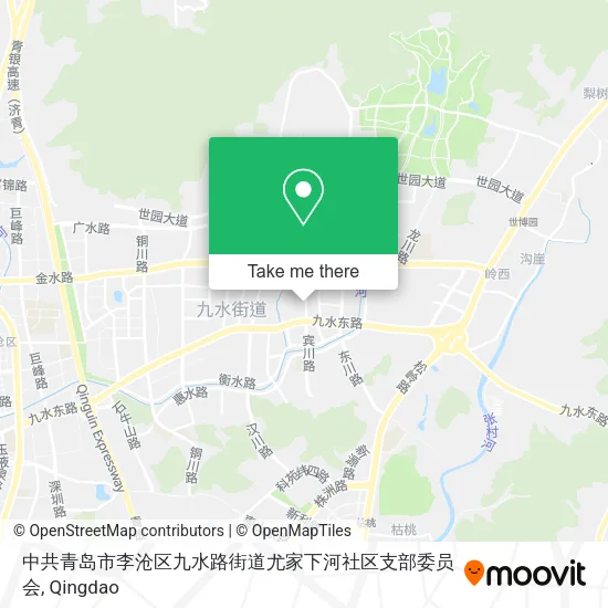 中共青岛市李沧区九水路街道尤家下河社区支部委员会 map