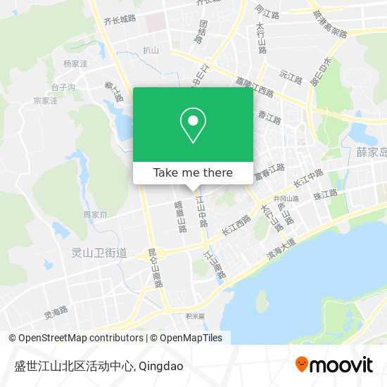 盛世江山北区活动中心 map