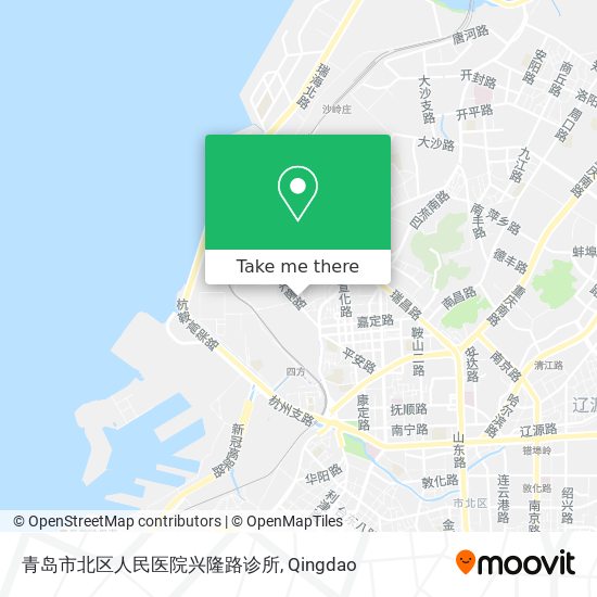 青岛市北区人民医院兴隆路诊所 map