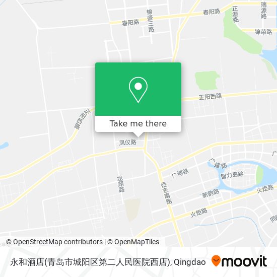 永和酒店(青岛市城阳区第二人民医院西店) map