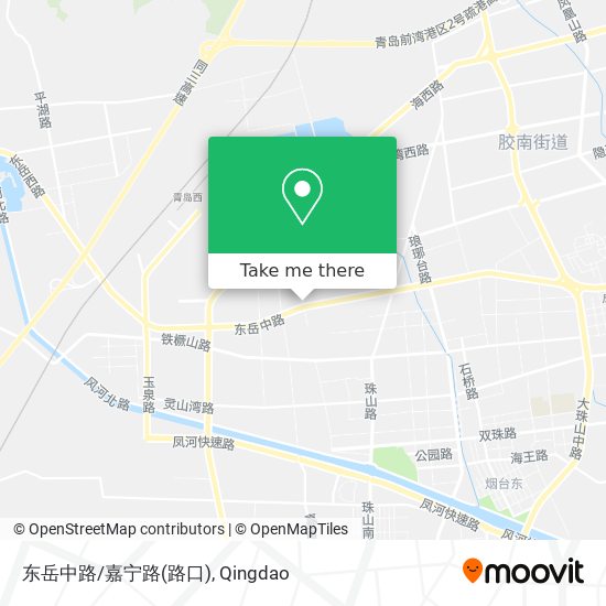 东岳中路/嘉宁路(路口) map