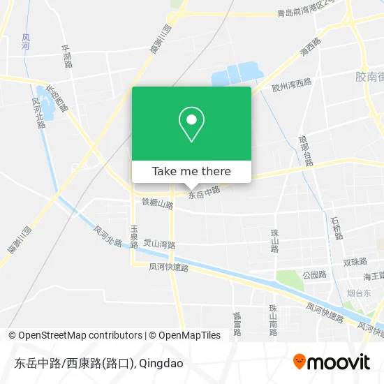 东岳中路/西康路(路口) map