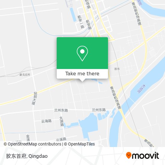 胶东首府 map