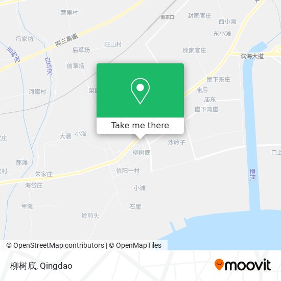 柳树底 map