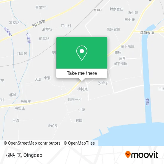 柳树底 map