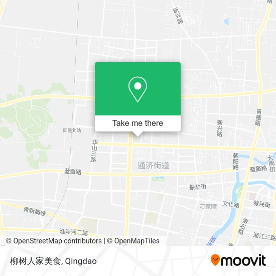 柳树人家美食 map