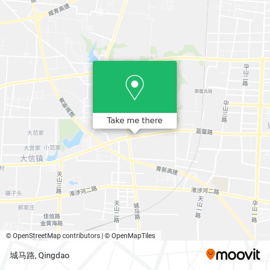 城马路 map