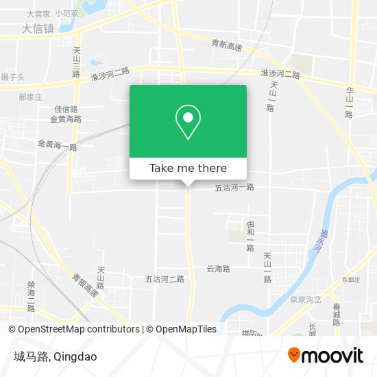城马路 map