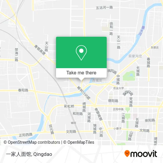 一家人面馆 map