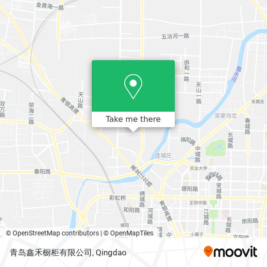 青岛鑫禾橱柜有限公司 map