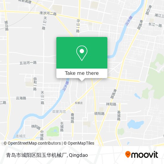 青岛市城阳区阳玉华机械厂 map