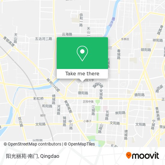 阳光丽苑-南门 map