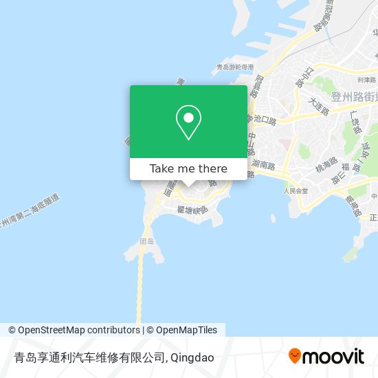 青岛享通利汽车维修有限公司 map