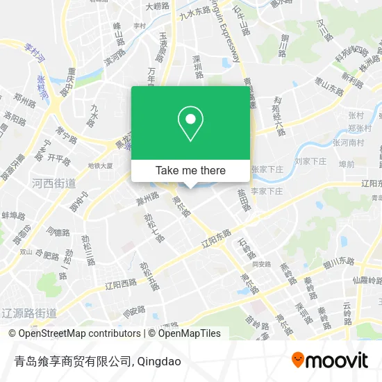 青岛飨享商贸有限公司 map