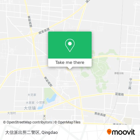 大信派出所二警区 map