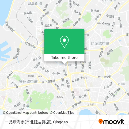 一品康海参(市北延吉路店) map