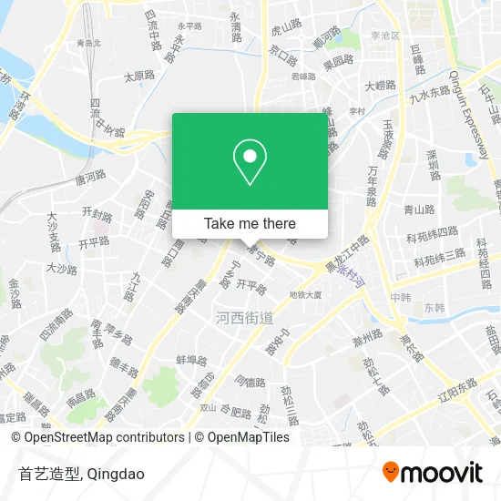 首艺造型 map