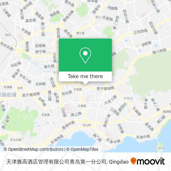 天津雅高酒店管理有限公司青岛第一分公司 map