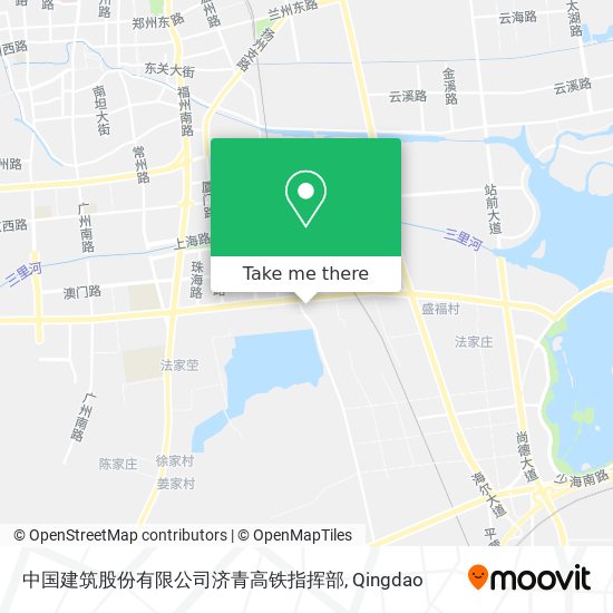 中国建筑股份有限公司济青高铁指挥部 map