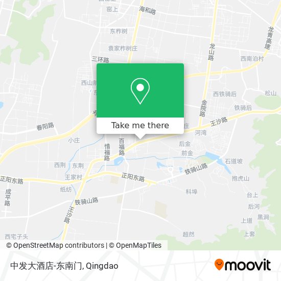 中发大酒店-东南门 map