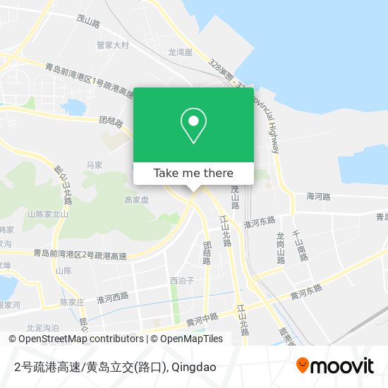 2号疏港高速/黄岛立交(路口) map