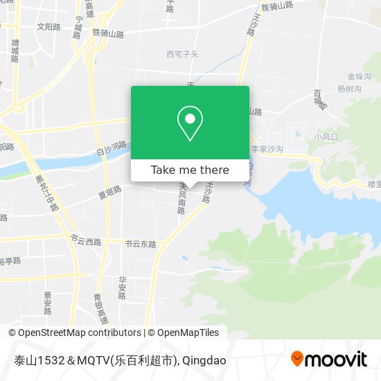 泰山1532＆MQTV(乐百利超市) map