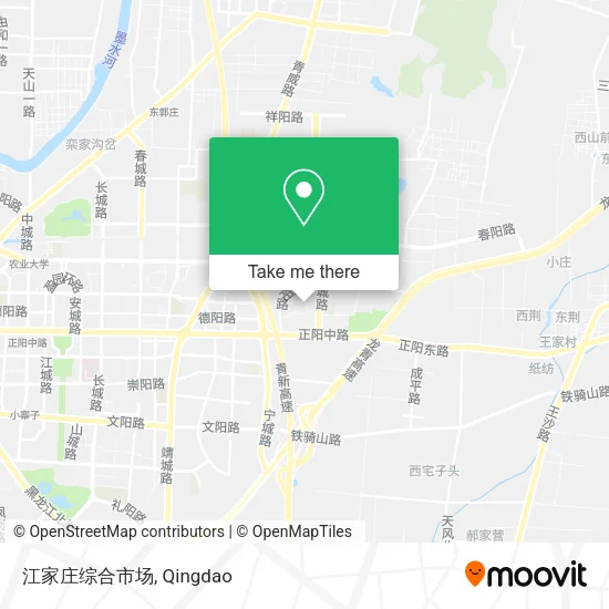 江家庄综合市场 map