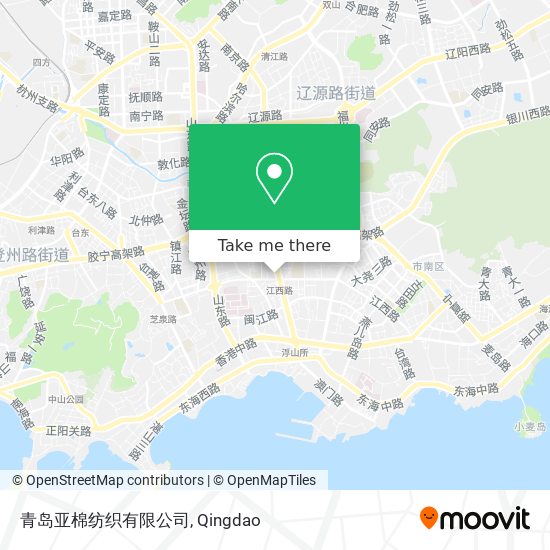 青岛亚棉纺织有限公司 map