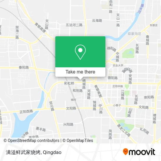 满溢鲜武家烧烤 map