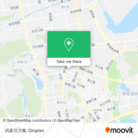 武家庄大集 map