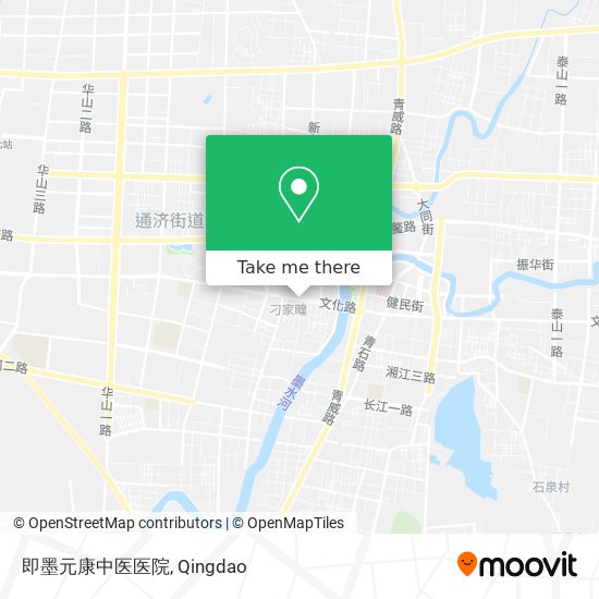 即墨元康中医医院 map